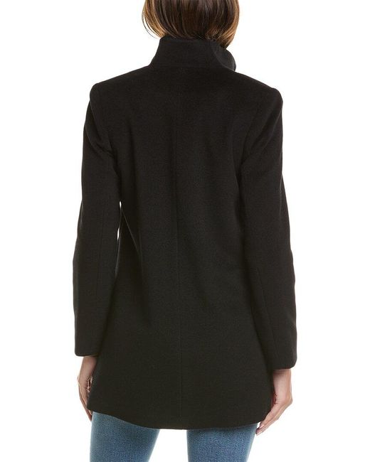Fleurette Black Wool Jacket