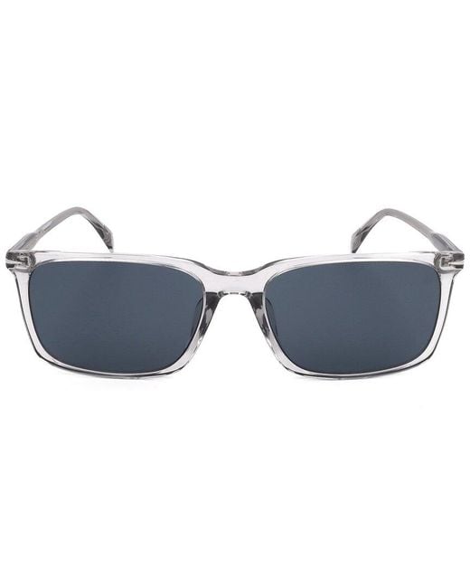 David Beckham White 58Mm Sunglasses for men