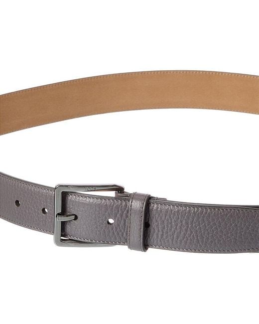 Tod's White Leather Belt for men