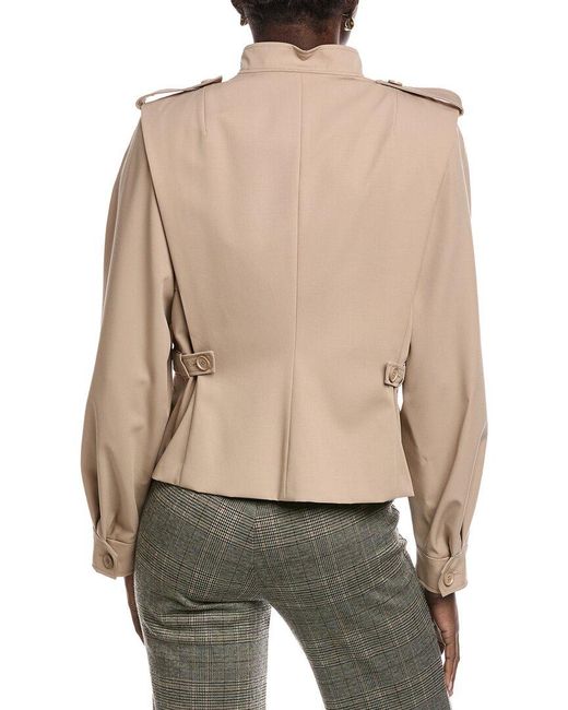 Akris Natural Gregory Wool Jacket