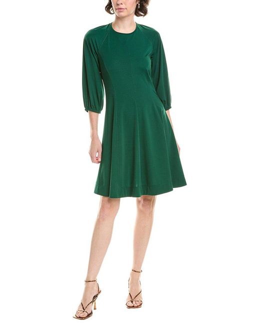 Weekend by Maxmara Green Trine Midi Dress