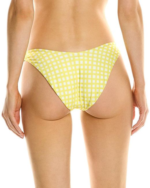 Peixoto Yellow Shelley Bikini Bottom