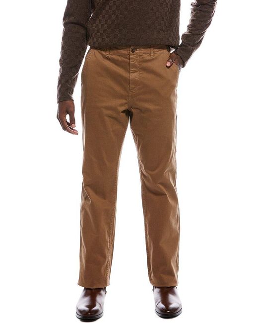Vince Brown Louie Garment Dye Utility Pant for men