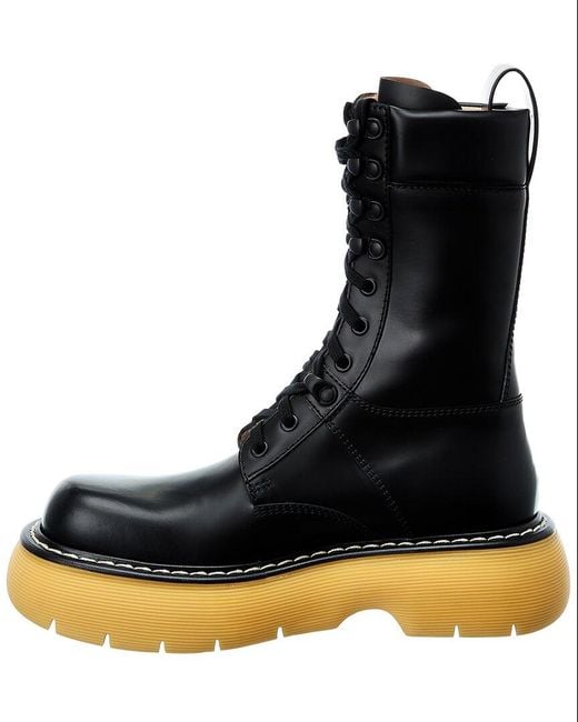 Bottega Veneta Black The Bounce Leather Boot