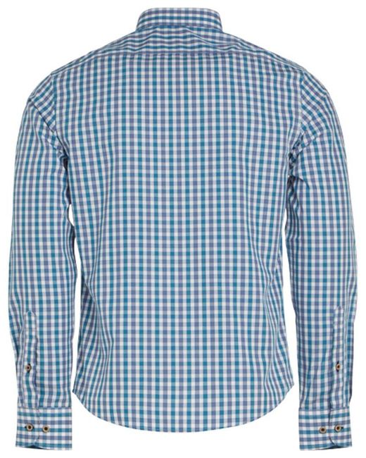 UNTUCKit Blue Slim Fit Wrinkle-free Rayburn Shirt for men