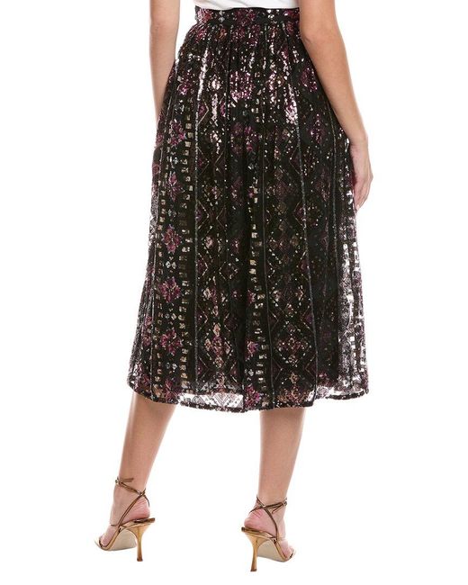 Ba&sh Black Pippa Maxi Skirt