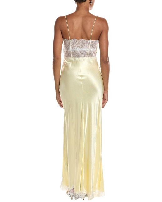 Bardot Metallic Taryn Lace Detail Maxi Dress