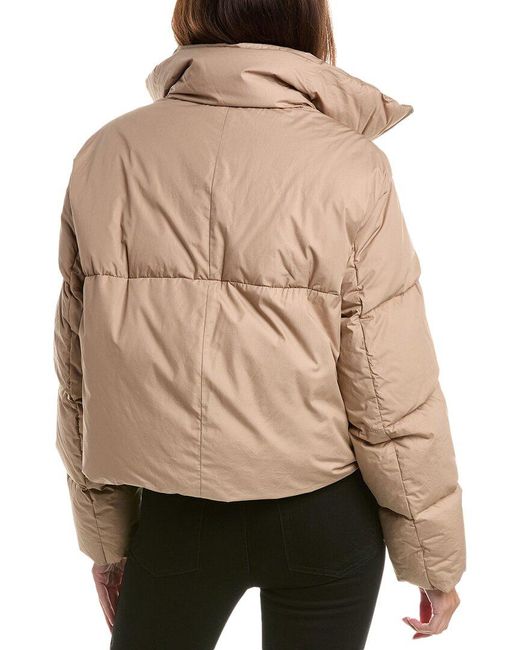 Canada Goose Natural Garnet Quilted Down Jacket