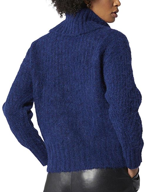 Equipment Blue Ledra Alpaca & Wool-blend Sweater