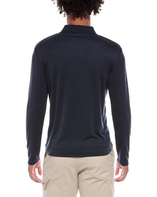Theory Blue Goris Polo Shirt for men
