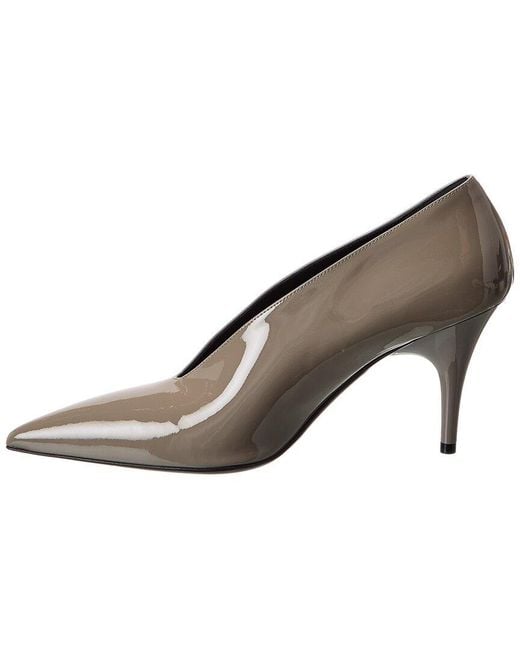 Gucci White 97 Patent Pump