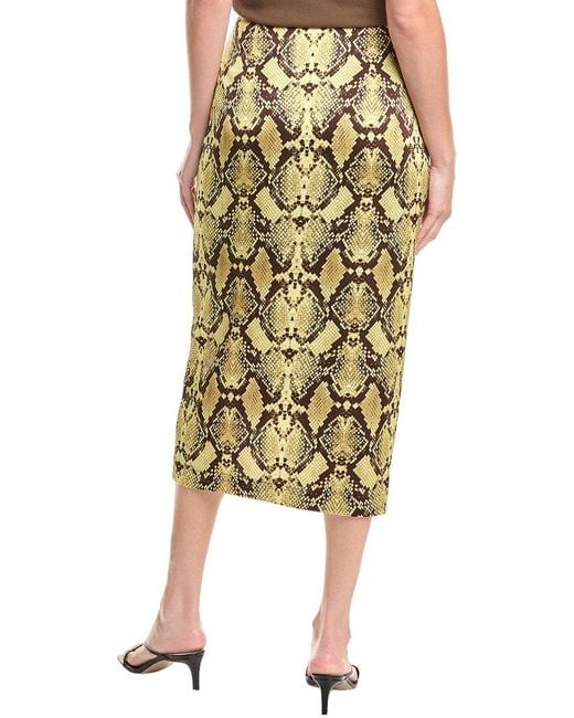 Rebecca Minkoff Metallic Isa Pencil Skirt