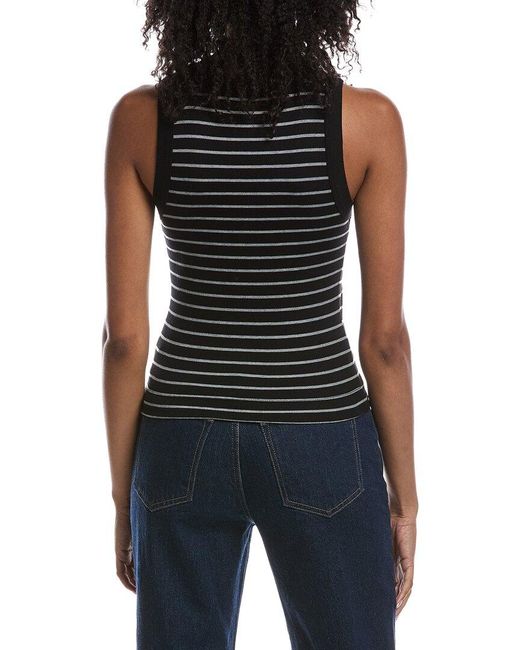 Michael Stars Black Gina Ringer Tank Top