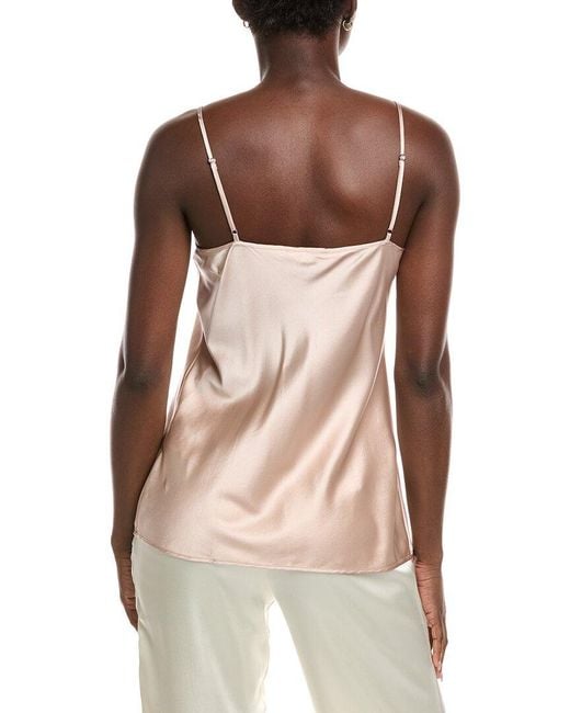 Max Mara Natural Silk-Blend Cami Shirt