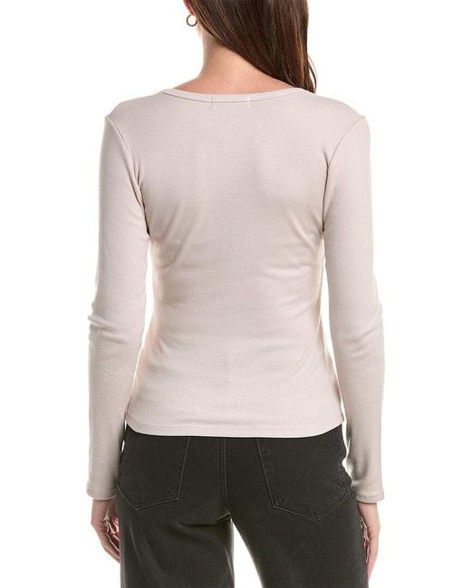 Michael Stars White Remi T-shirt