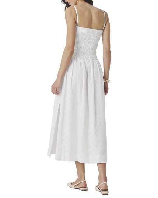Splendid White Kenzie Midi Dress