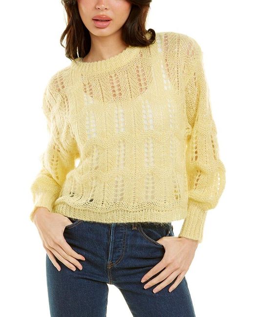 LoveShackFancy Eugenia Mohair \u0026 Wool 