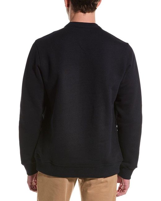 Burberry Black Logo Crewneck Sweatshirt for men