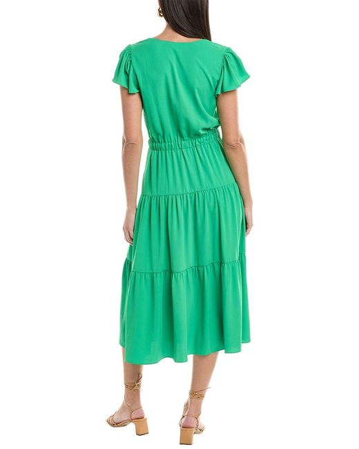 Amanda Uprichard Green Meredith Maxi Dress