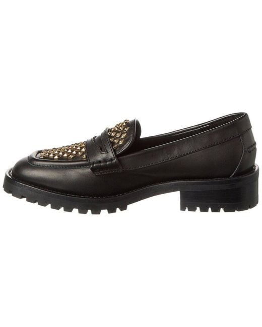 Jimmy Choo Brown Deanna 30 Leather Loafer