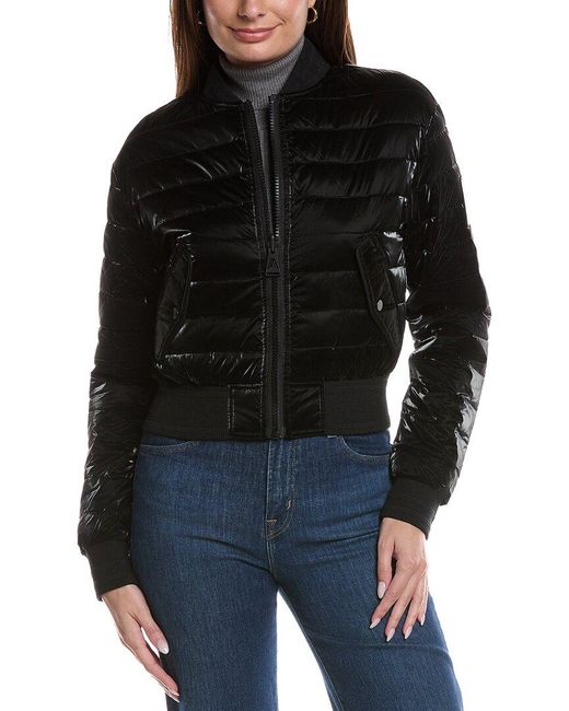 Alpenhaus Black Cluza Reversible Bomber Jacket