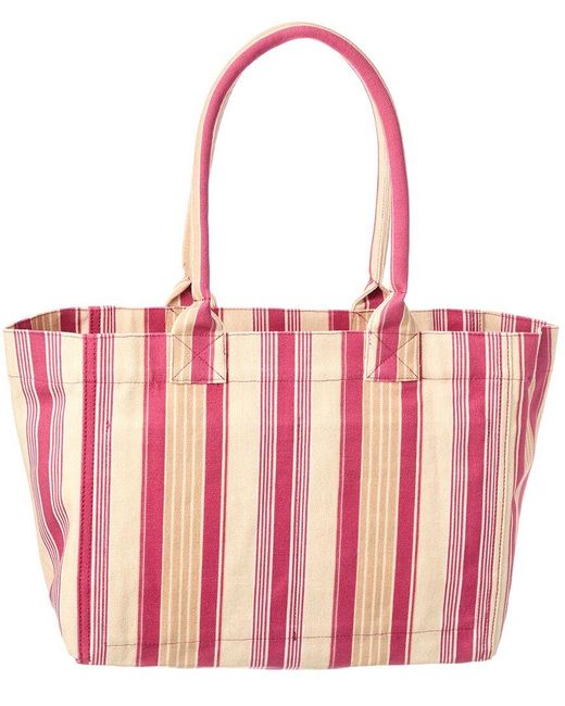 Isabel Marant Pink Canvas Tote
