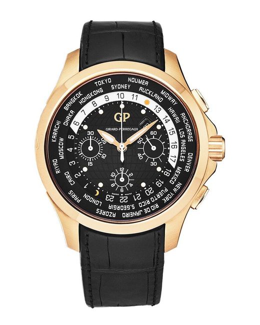 Girard-perregaux Gray World Timer Watch, Circa 2020s for men