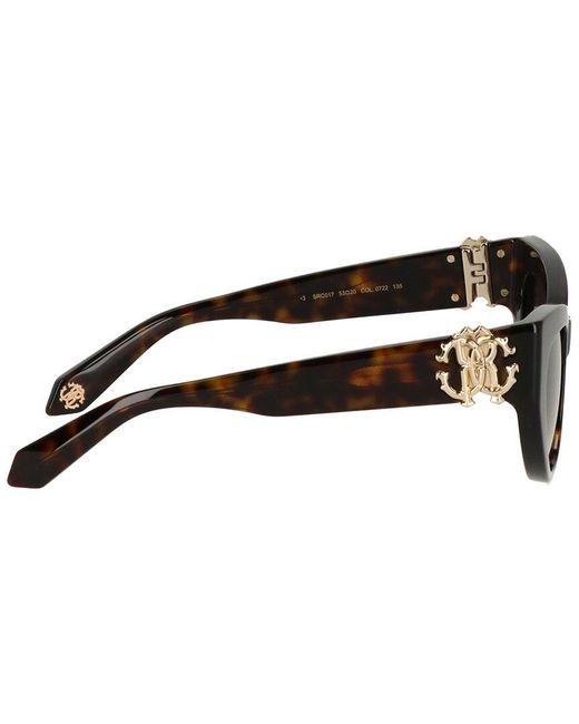 Roberto Cavalli Brown Src017M 0722 Sunglasses