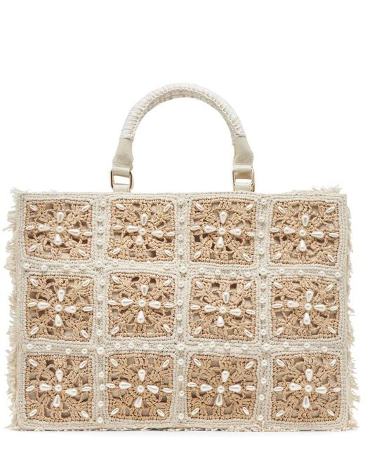 Dolce Vita Natural Lottie Large Satchel