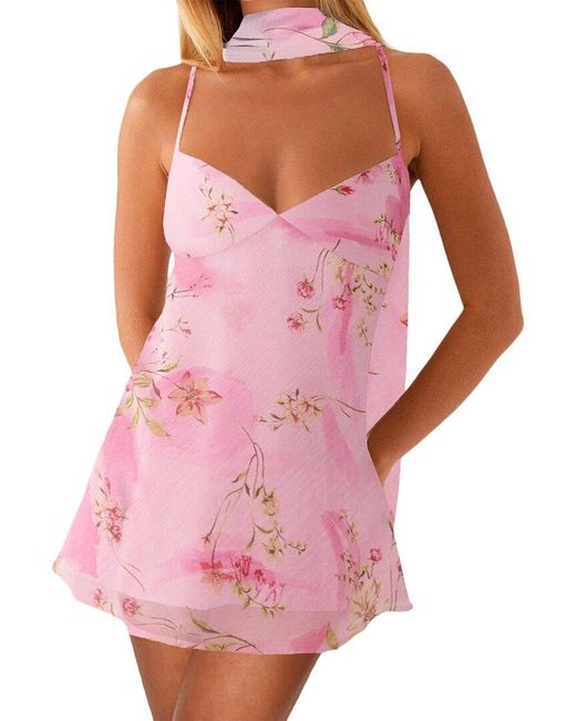XIRELLI Pink Mini Dress