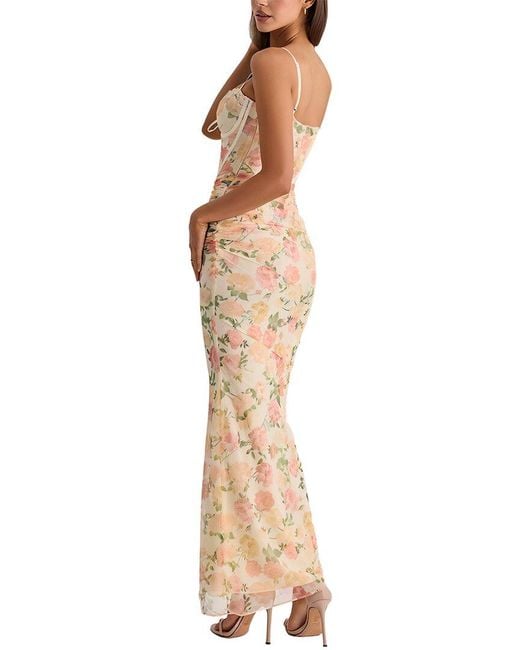 LEON GORI Multicolor Maxi Dress