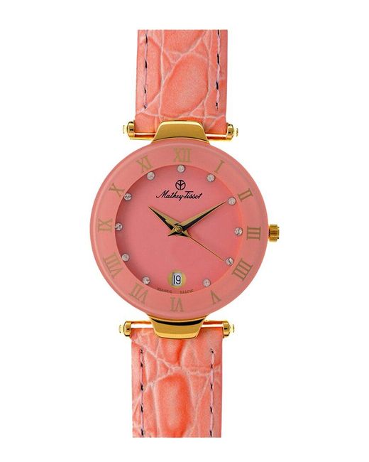 Mathey-Tissot Pink Classic Watch