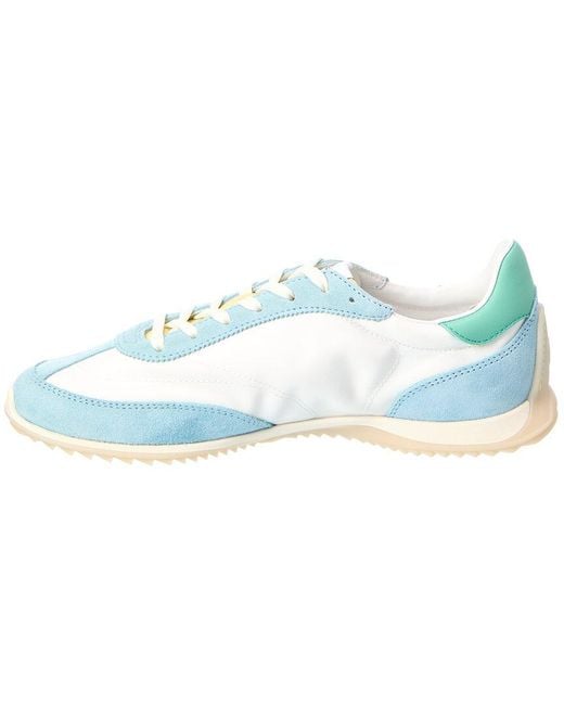 Céline Blue Racer Nylon & Suede Sneaker