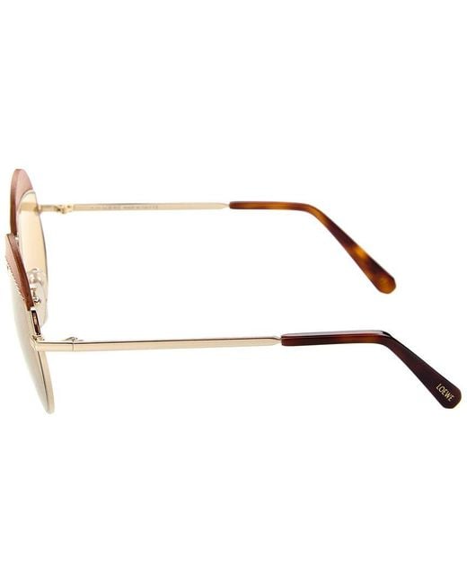 Loewe Metallic Lw40007U 56Mm Sunglasses