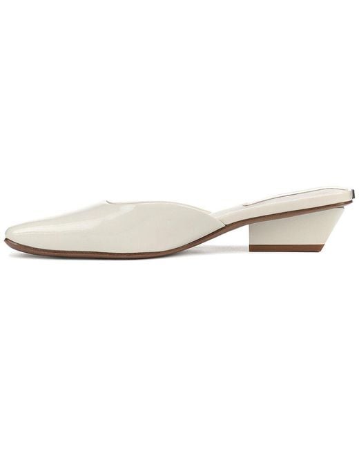 Franco Sarto White Nicola Mule