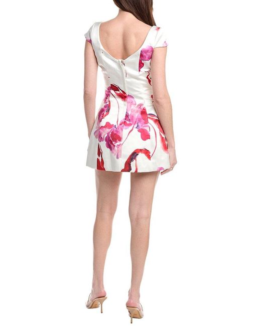 Nicholas Red Madeline Mini Dress
