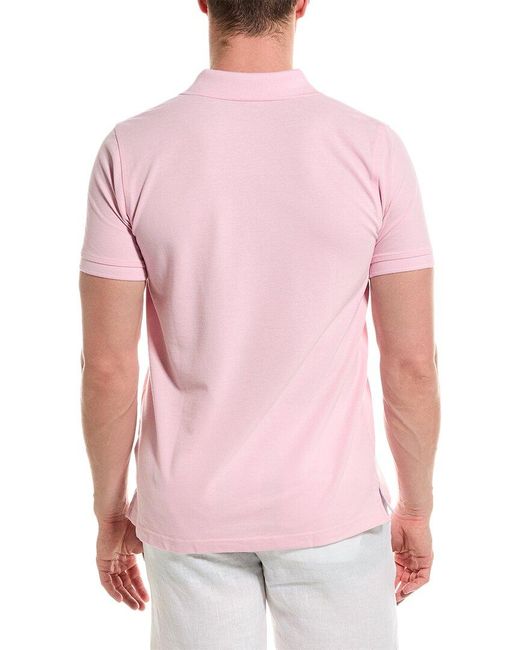 Brooks Brothers Pink Slim Fit Performance Polo Shirt for men