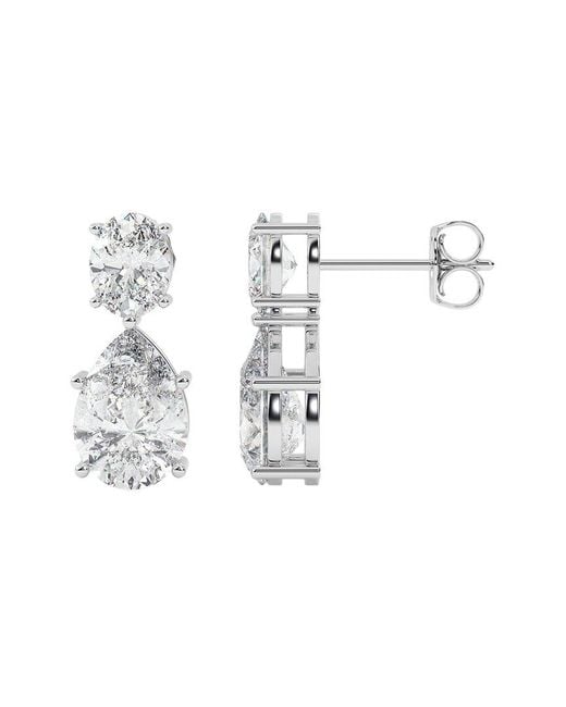VOWE White 14K 8.00 Ct. Tw. Lab-Grown Diamond Earrings