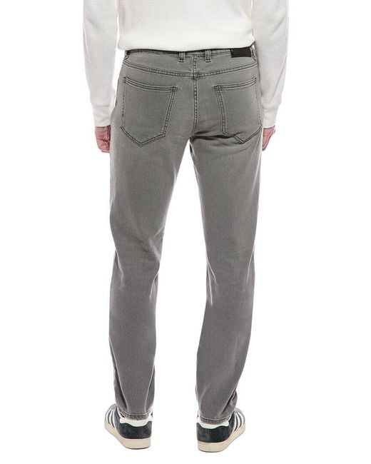 BLK DNM Gray Steal Straight Jean for men