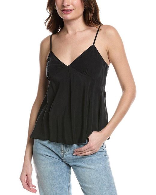 Rebecca Taylor Black Essential Silk Cami