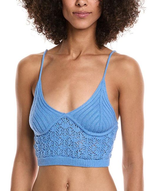 LSPACE Blue Sweet Talk Top