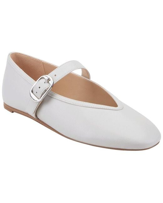 Marc Fisher White Godea Flat