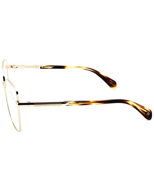 Rag & Bone Metallic 53Mm Optical Frames