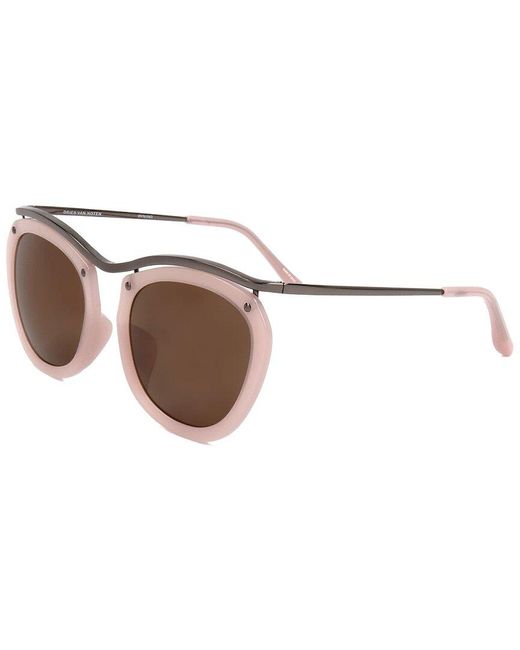Linda Farrow White Dvn50L 51Mm Sunglasses