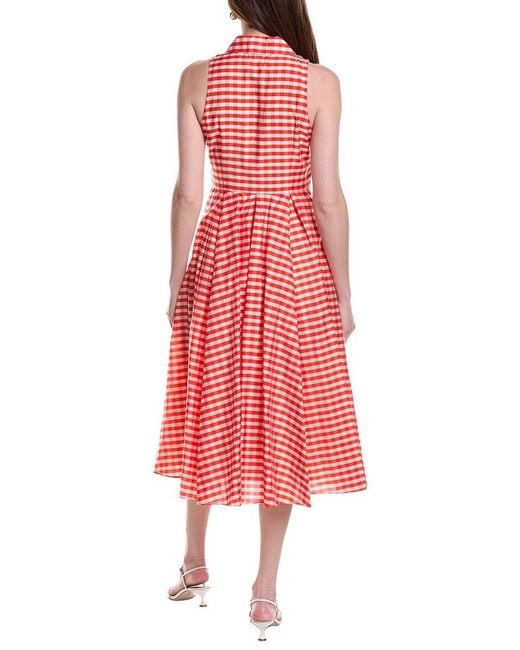 Ted Baker Red Demeter Shirt Dress