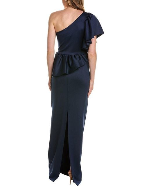 Black Halo Blue Noble Gown