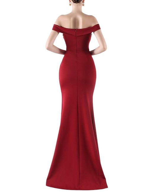 KALINNU Red Maxi Dress