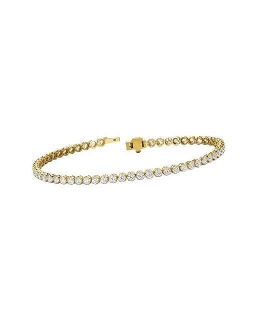 Lab Grown Diamonds White 14K 3.10 Ct. Tw. Lab-Grown Diamond Tennis Bracelet