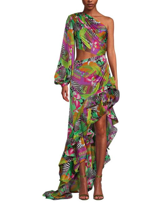 Dino Tabucci Green Maxi Dress
