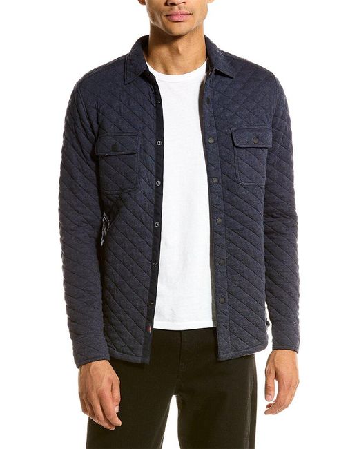 Faherty Epic Quilted Fleece Jacket in 